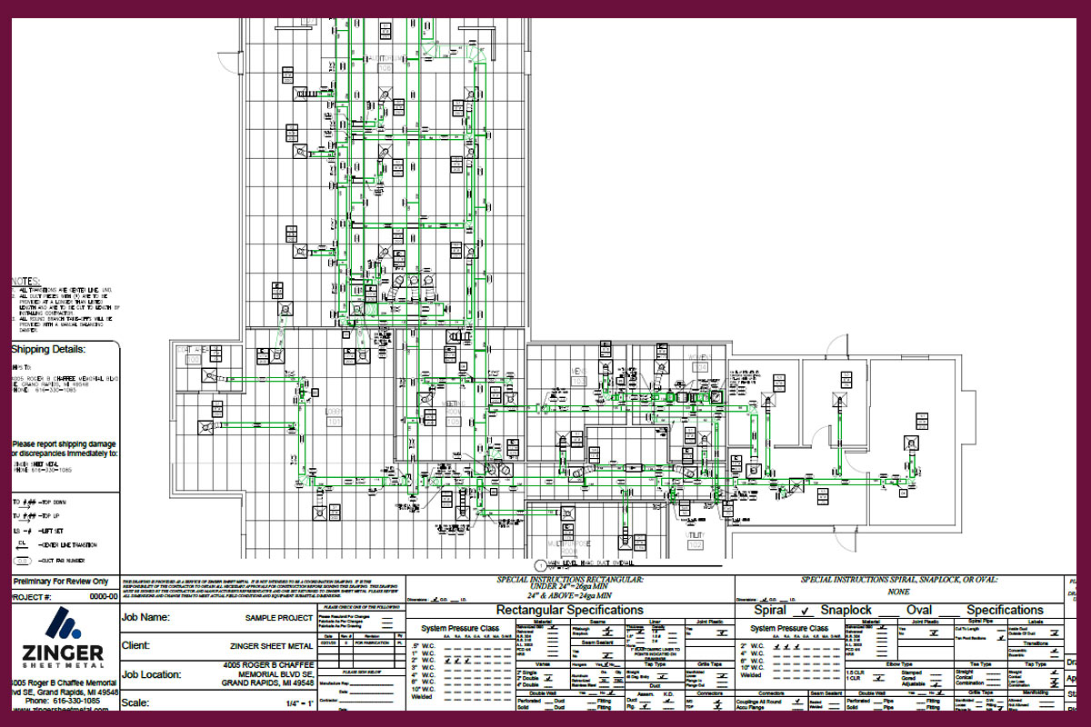 Rectangular Duct Sales and Sourcing from The Cincinnatus Group