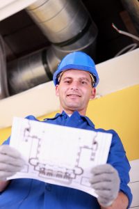 Duct Installer referencing Plan
