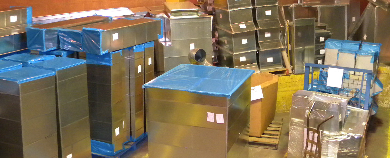 HVAC Duct and Fittings in Stock | TCG Duct | HVAC Duct Fabrication